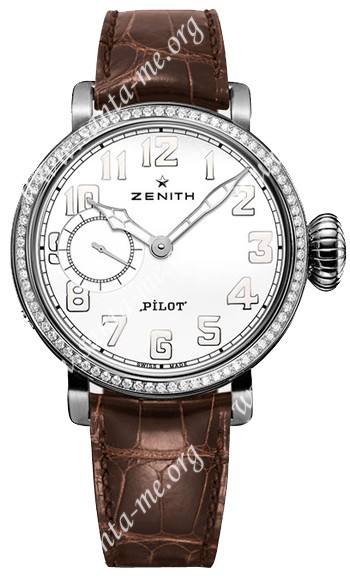 Zenith Pilot Montre d Aeronef Zenith Type 20  Ladies Wristwatch 16.1930.681-31.C725